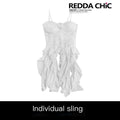 REDDACHIC_Ruffle_Asymmetric_Padded_Women'S_Lace_Waist_Cinch_Slip_Mini_Dresses_MISSTT