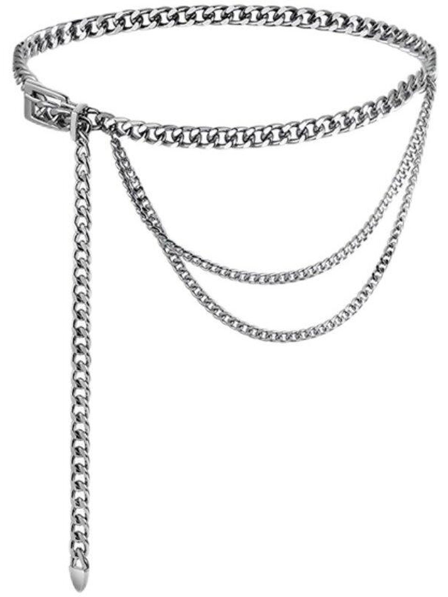 REDDACHIC Sexy Layered Waist Chain Euro Style Women'S Metal Clothing Accessories