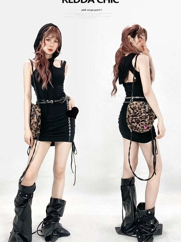 REDDACHIC Slim Extra Long Double Loop Adjustable Knot Women'S Leather Belts