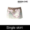 REDDACHIC_Tie_Dye_Ombre_High_Waist_Fitted_Printed_Women'S_Polyester_Mini_Skirts_MISSTT