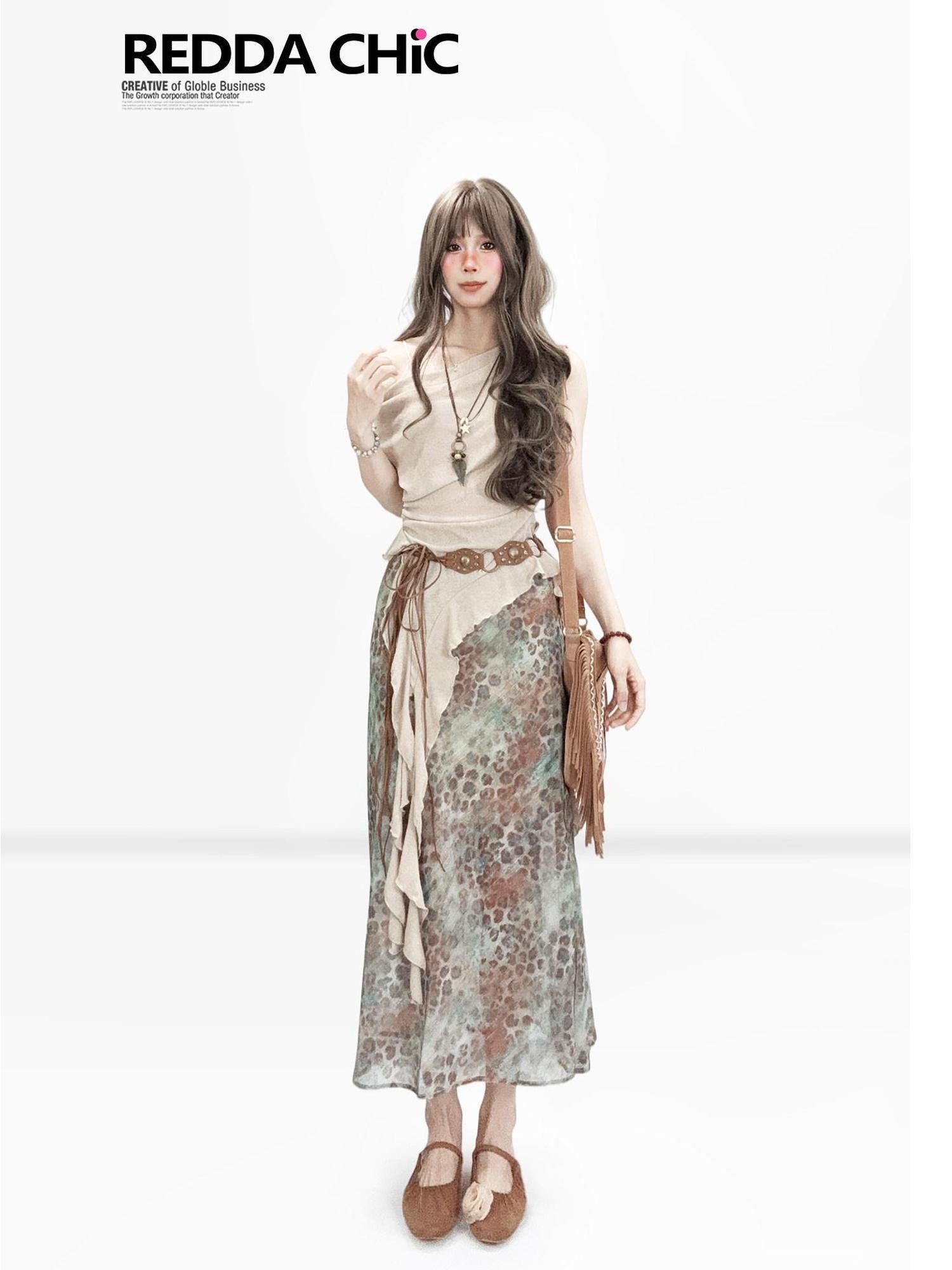 REDDACHIC Vintage Asymmetrical Uneven Slim Fit Off Shoulder Layered Women'S Mini Dresses