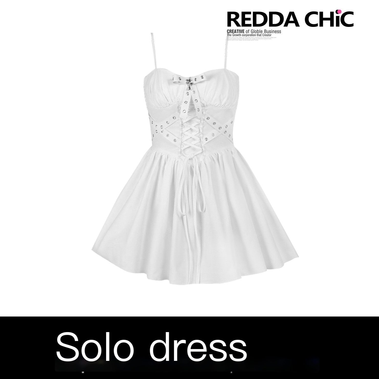REDDACHIC_White_Gothic_Puff_Sleeve_Cinched_Waist_Shawl_Camisole_Women'S_Mini_Dresses_MISSTT