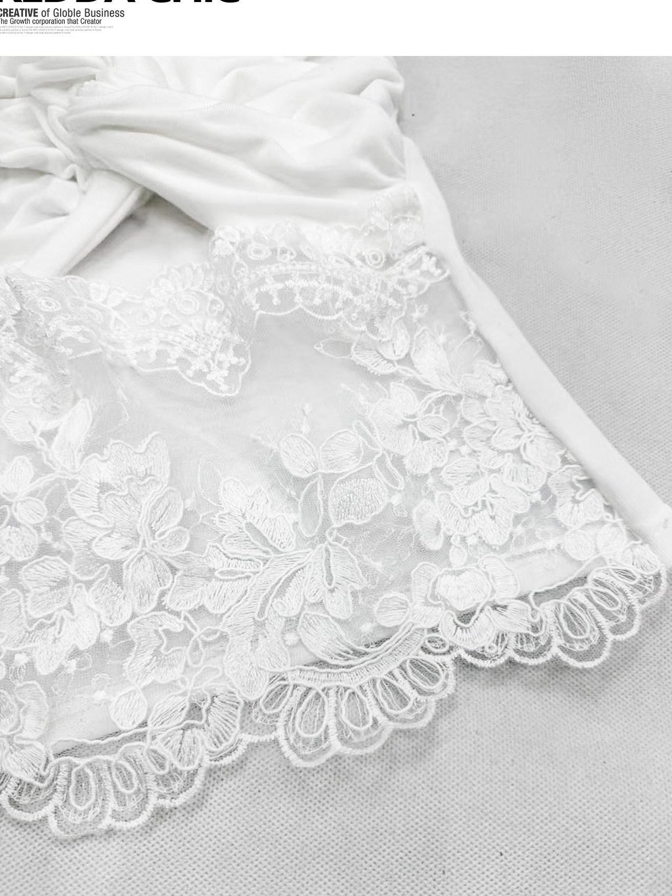 REDDACHIC White Lace French Cami Two Piece Waist Cinched Fitted Women'S Slip Maxi Dresses