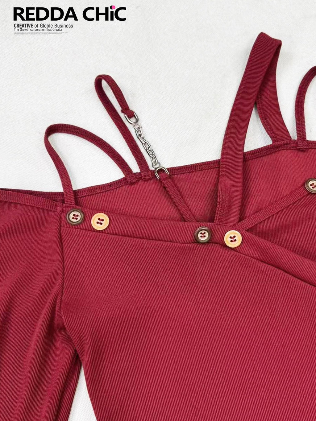 REDDACHIC Wine Red Pleated Layered Cinched Waist Long Sleeve Women'S Mini Dresses