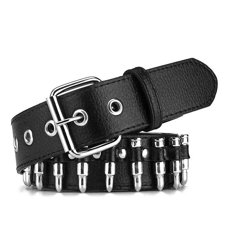 WSW_Durable_Pu_Alloy_Buckle_Versatile_Classic_Black_Unisex_Teen_Youth_Everyday_Belts_MISSTT