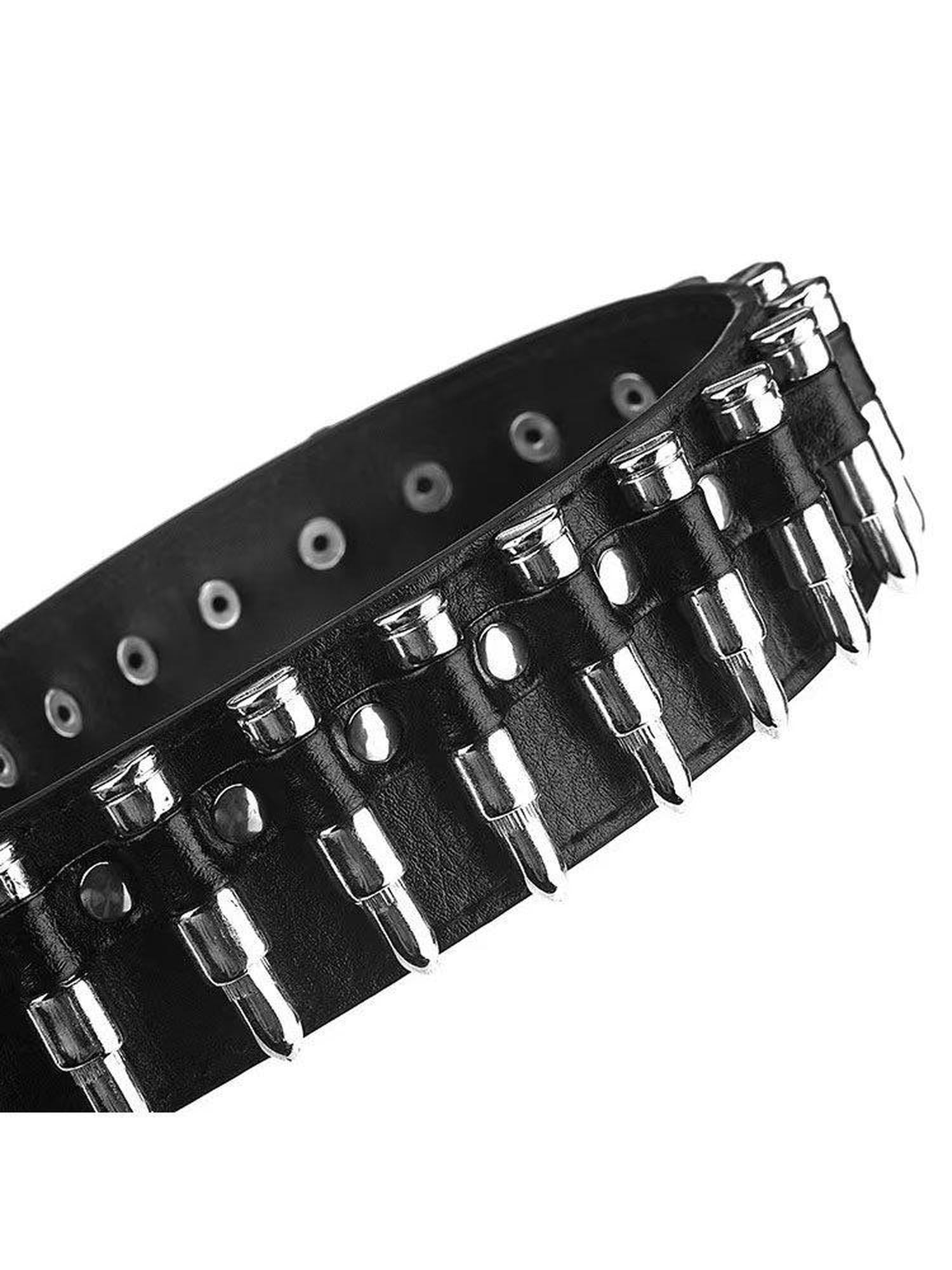 WSW Durable Pu Alloy Buckle Versatile Classic Black Unisex Teen Youth Everyday Belts