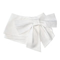 WSW_Elegant_Low_Waist_Slim_Fit_White_Cotton_Blend_3D_Embellished_Women_Skorts_MISSTT