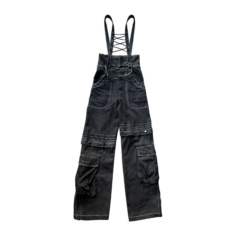 WSW_High_Waist_Suspender_Straight_Leg_Casual_Black_Denim_Straight_Jeans_MISSTT