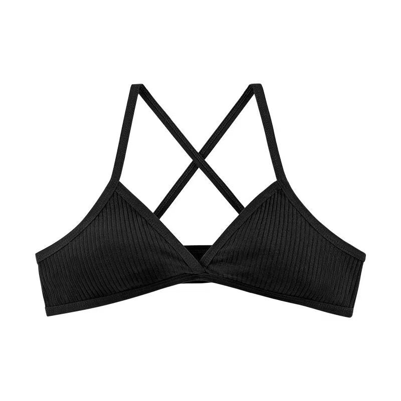WSW_Original_Hand_Painted_Cropped_Halter_Stretch_Women_Black_Pink_Tank_Tops_MISSTT