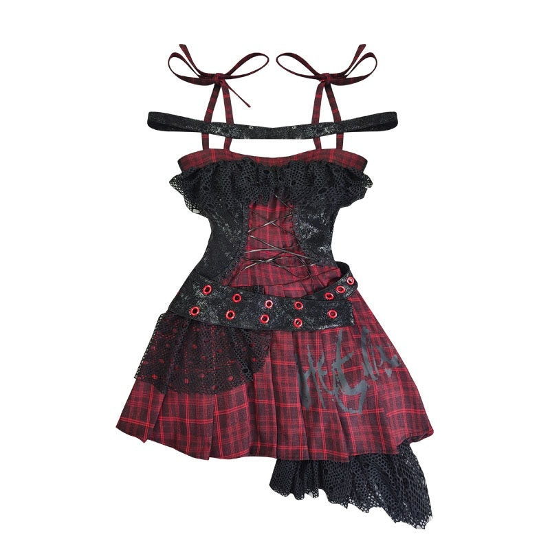 WSW_Sexy_Bodycon_Strappy_Party_Night_Red_Black_Stretch_Slip_Midi_Dresses_MISSTT