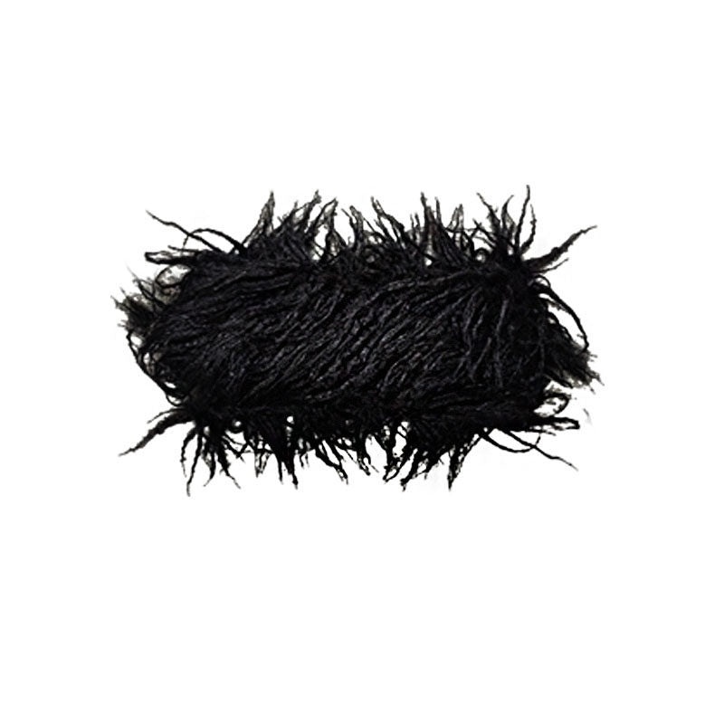 WSW_Soft_Lightweight_Fringed_Knit_Unisex_Black_Wrap_Scarf_Scarves_&_Shawls_MISSTT