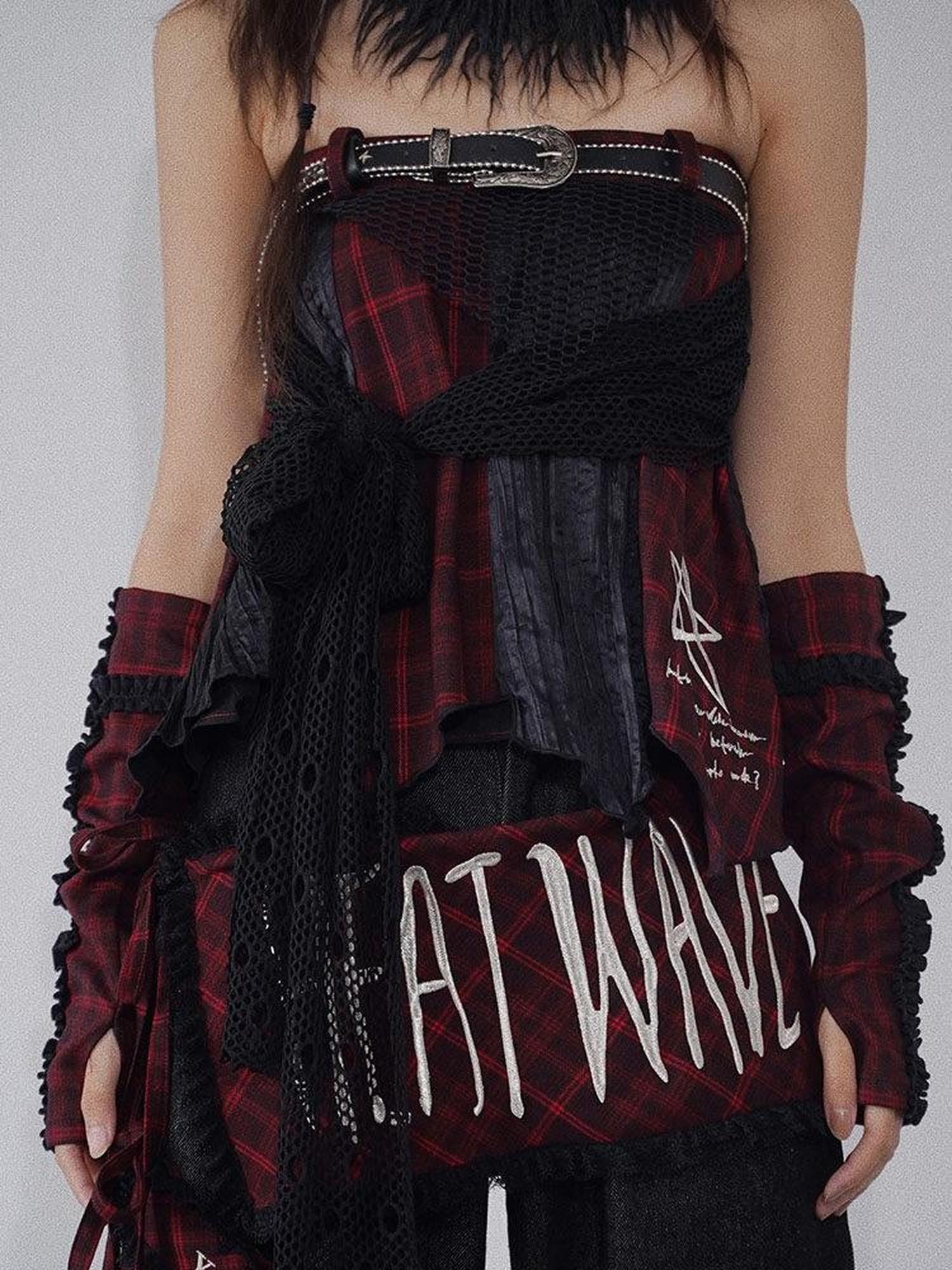 WSW Stretchy Low Waist Asymmetrical Versatile Women Red Black Mini Skirts