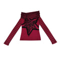 WSW_Wine_Red_Boat_Neck_Slim_Fit_Street_Women_Cotton_Blend_Long_Sleeve_T-Shirts_MISSTT