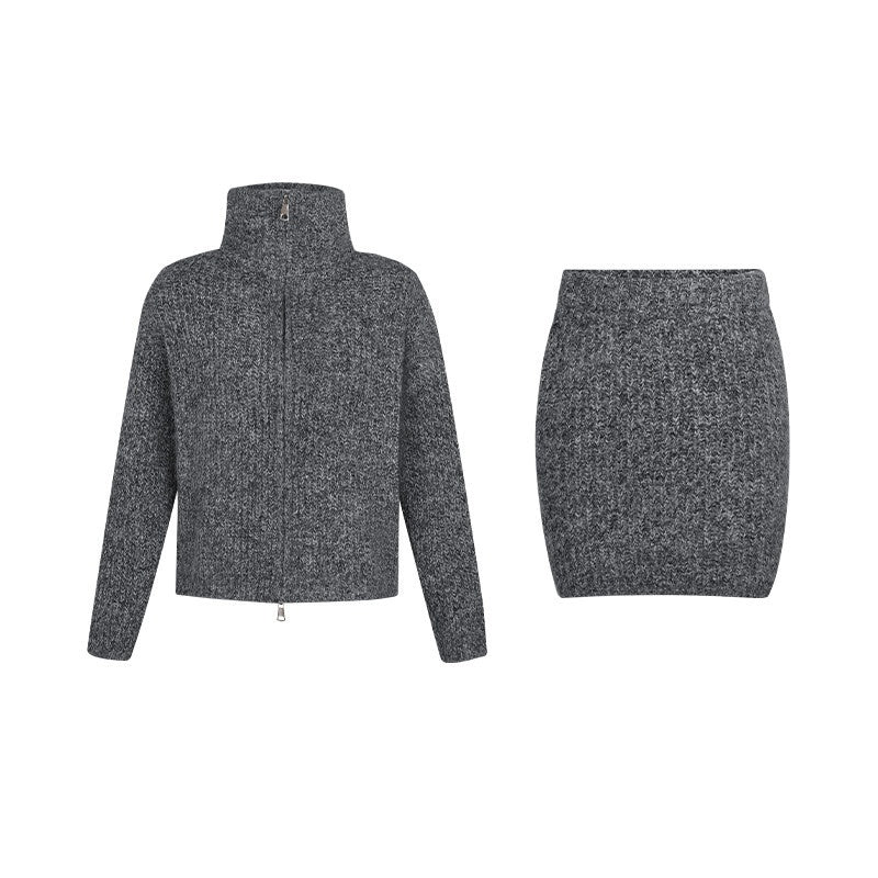 ZERO_Cozy_Thick_Turtleneck_Knit_Two_Piece_Loose_Fit_Women_Casual_Mini_Dresses_MISSTT