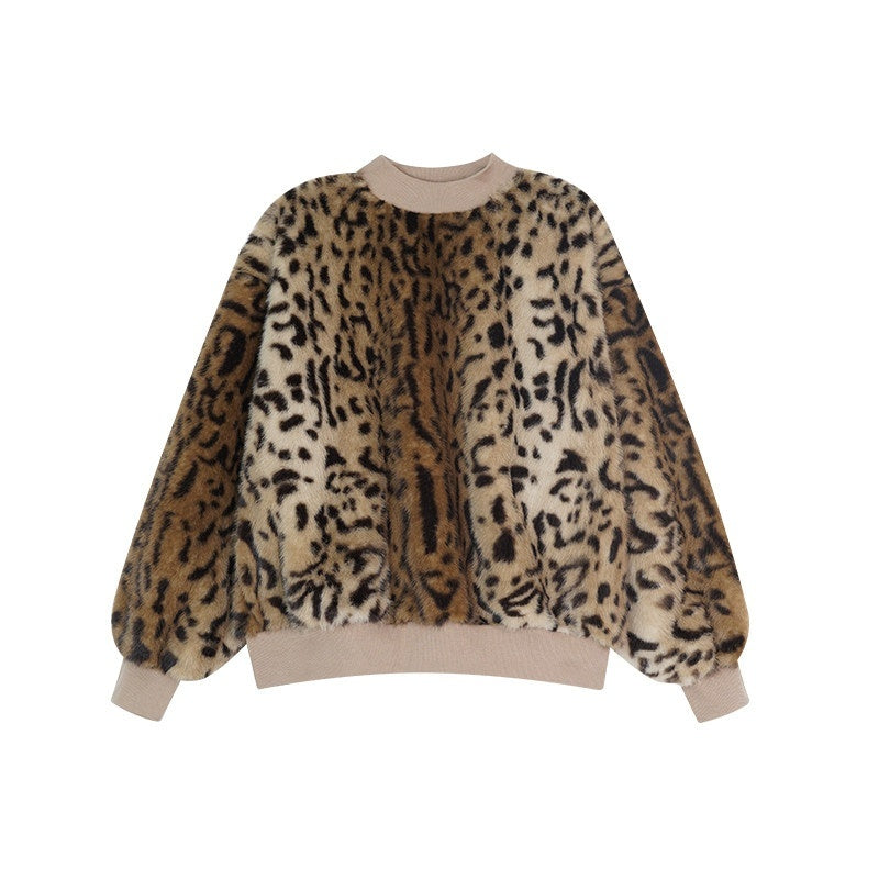 ZERO_Thick_Oversized_Street_Style_Round_Neck_Women_Polyester_Gray_Brown_Sweaters_MISSTT