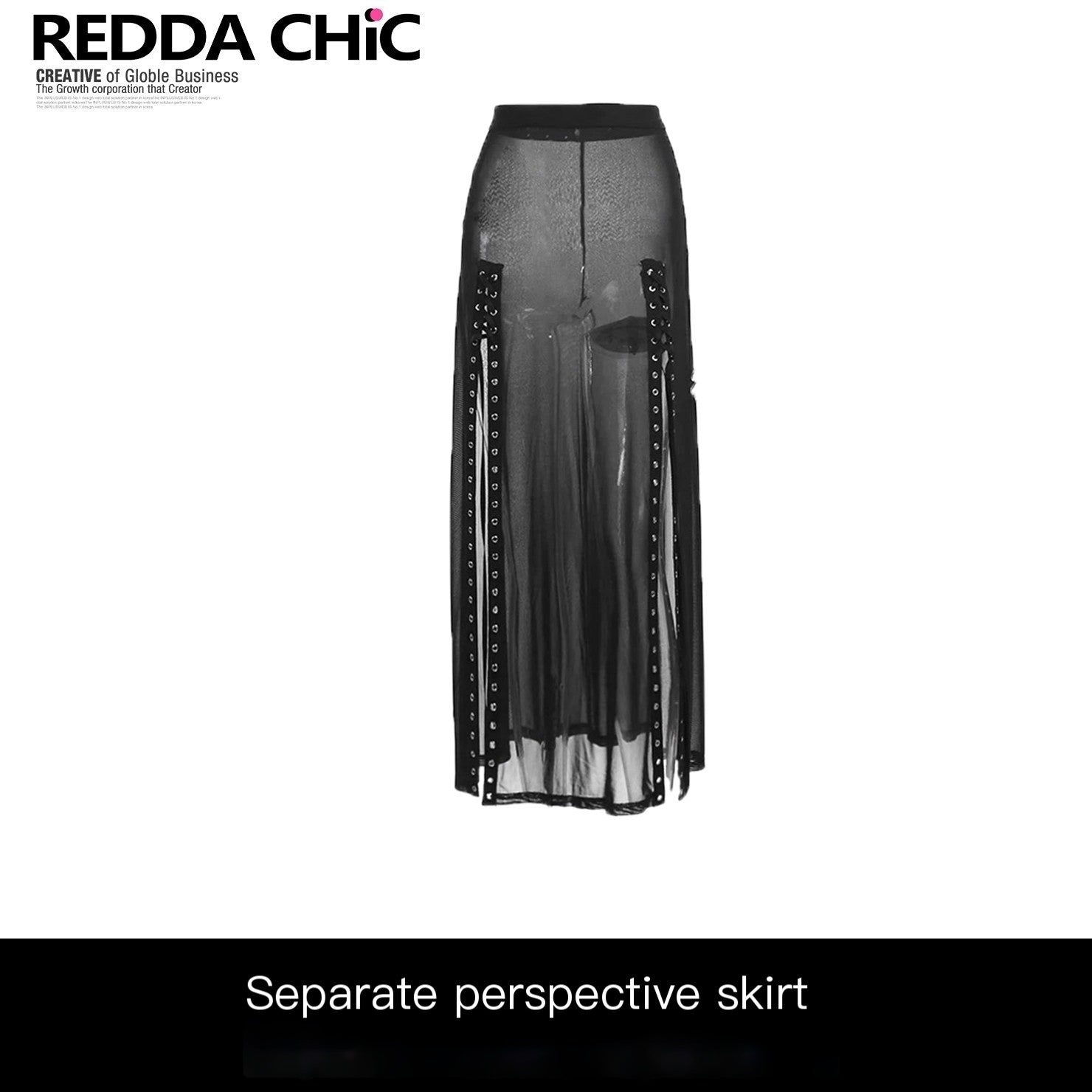 REDDACHIC_New_Chinese_Gothic_Colorblock_Strapless_Bodycon_Pencil_Women'S_Top_&_Skirt_Sets_MISSTT