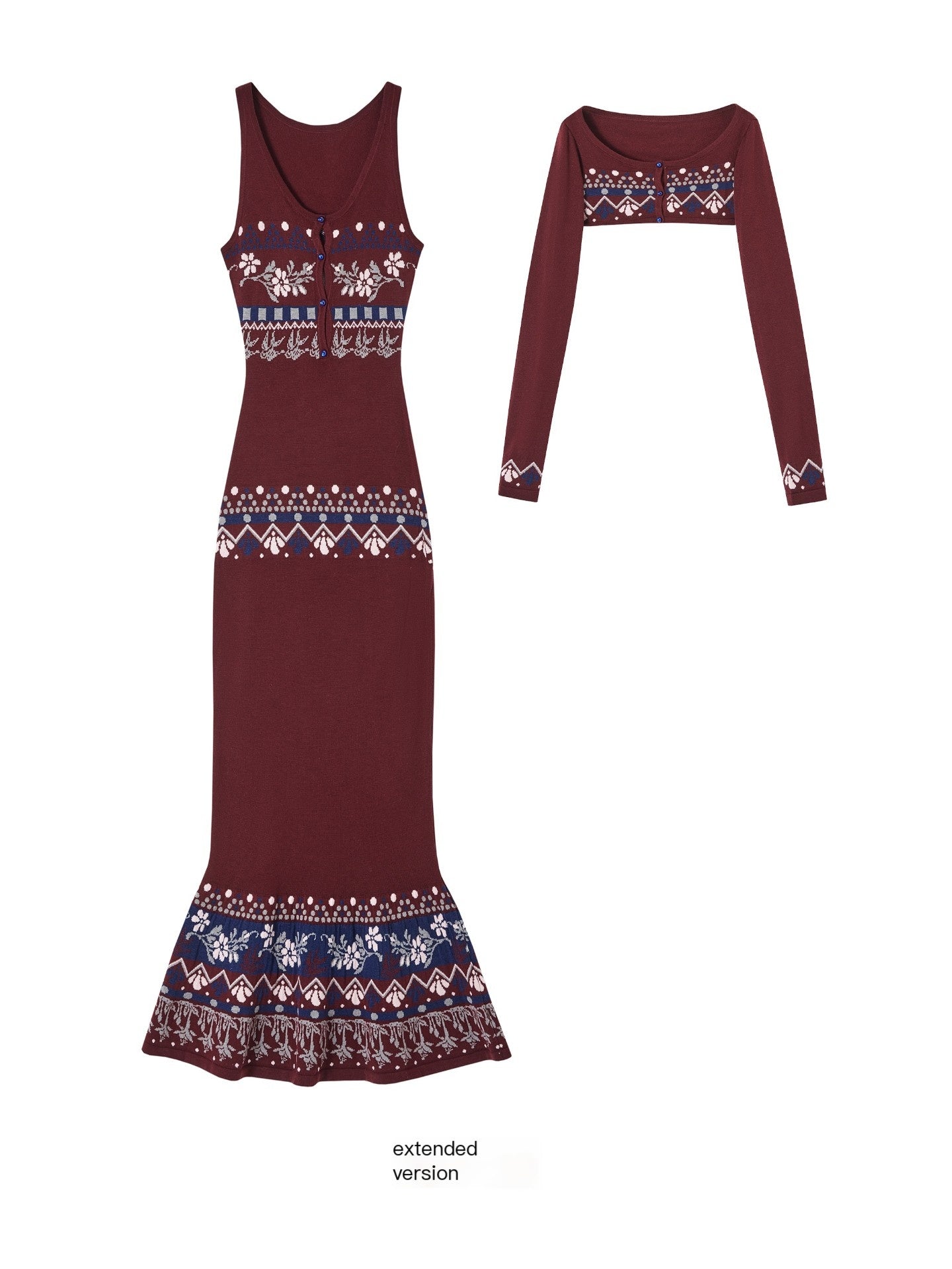 OfAkiva_Elegant_High_Waist_Knit_Two_Piece_Mermaid_Slim_Long_Sleeve_Women_Maxi_Dresses_MISSTT