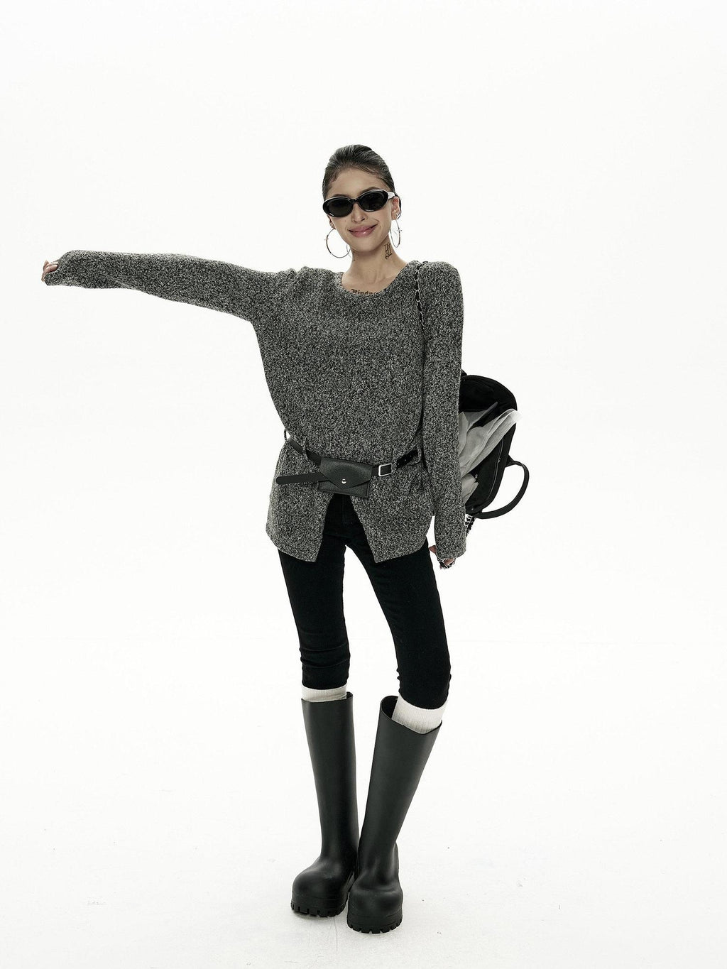 ZERO High Stretch Low Rise Sexy Slim Black Denim Zipper Casual Women Skinny Jeans