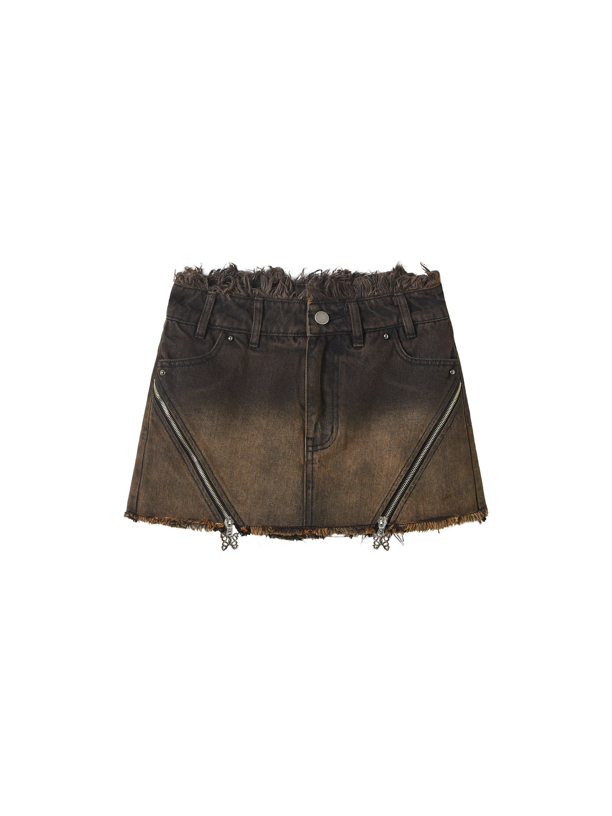 OfAkiva_Washed_High_Waist_Classic_Fit_Women_Xs_To_Xl_Blue_And_Brown_Denim_Shorts_MISSTT