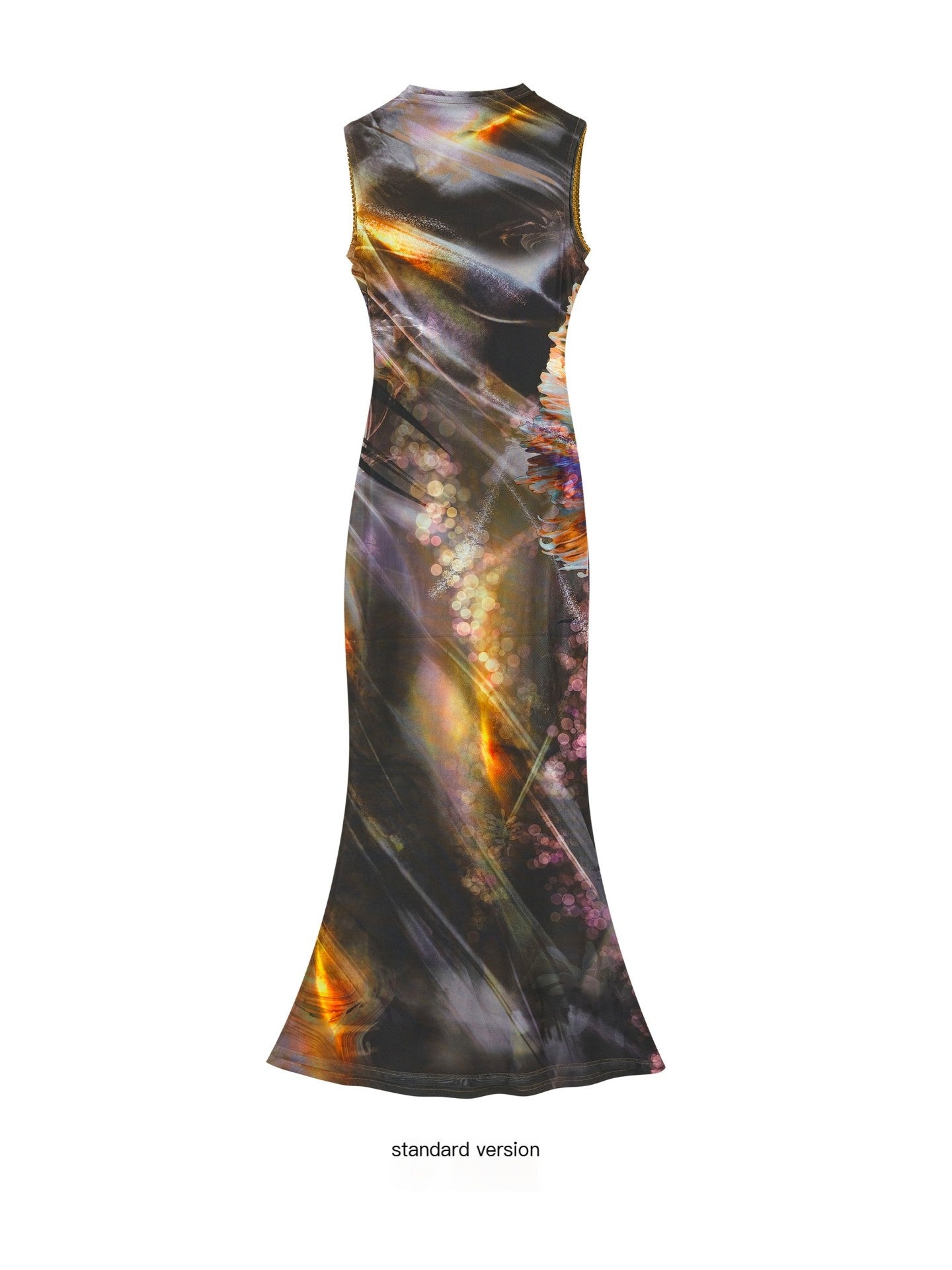 OfAkiva_High_Waist_Mesh_Poppy_Print_Chinese_Inspired_A_Line_Womens_Maxi_Dresses_MISSTT