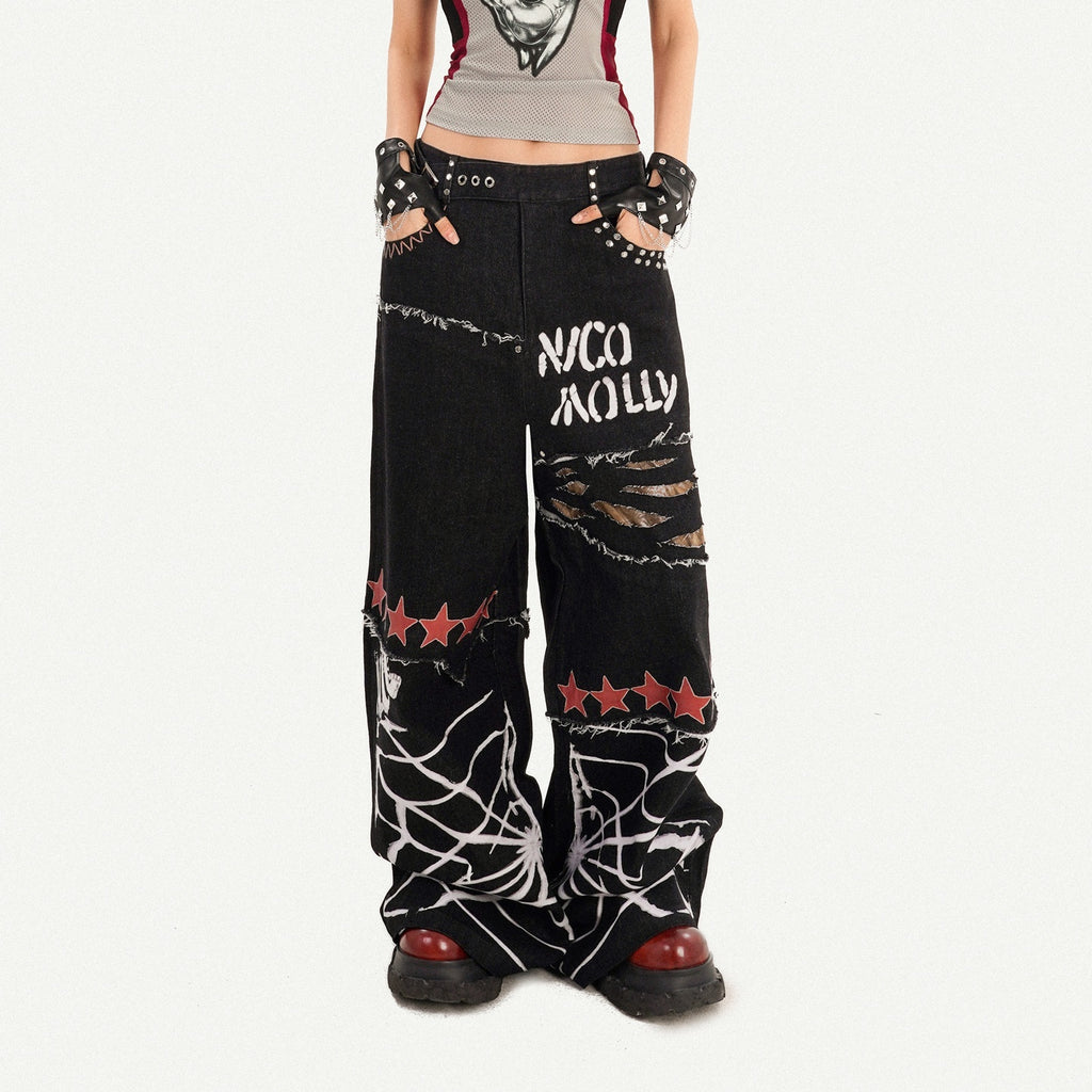 Nico_Molly_Ripped_Natural_Waist_Relaxed_Button_Fly_Letter_Black_Women_Wide_Leg_Jeans_MISSTT