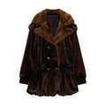 MAMC_Cinched_Waist_Vintage_Double_Breasted_Button_Long_Sleeve_Brown_Mini_Dresses_MISSTT