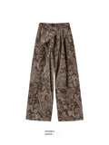 OfAkiva_Pleated_High_Waist_Zipper_Fly_Floral_Print_Women_No_Stretch_Gray_Wide_Leg_Pants_MISSTT
