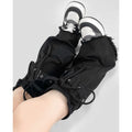 REDDACHIC_Black_Star_Washed_Lace_Up_Stacked_Mid_Calf_Women'S_Denim_Leg_Warmers_MISSTT