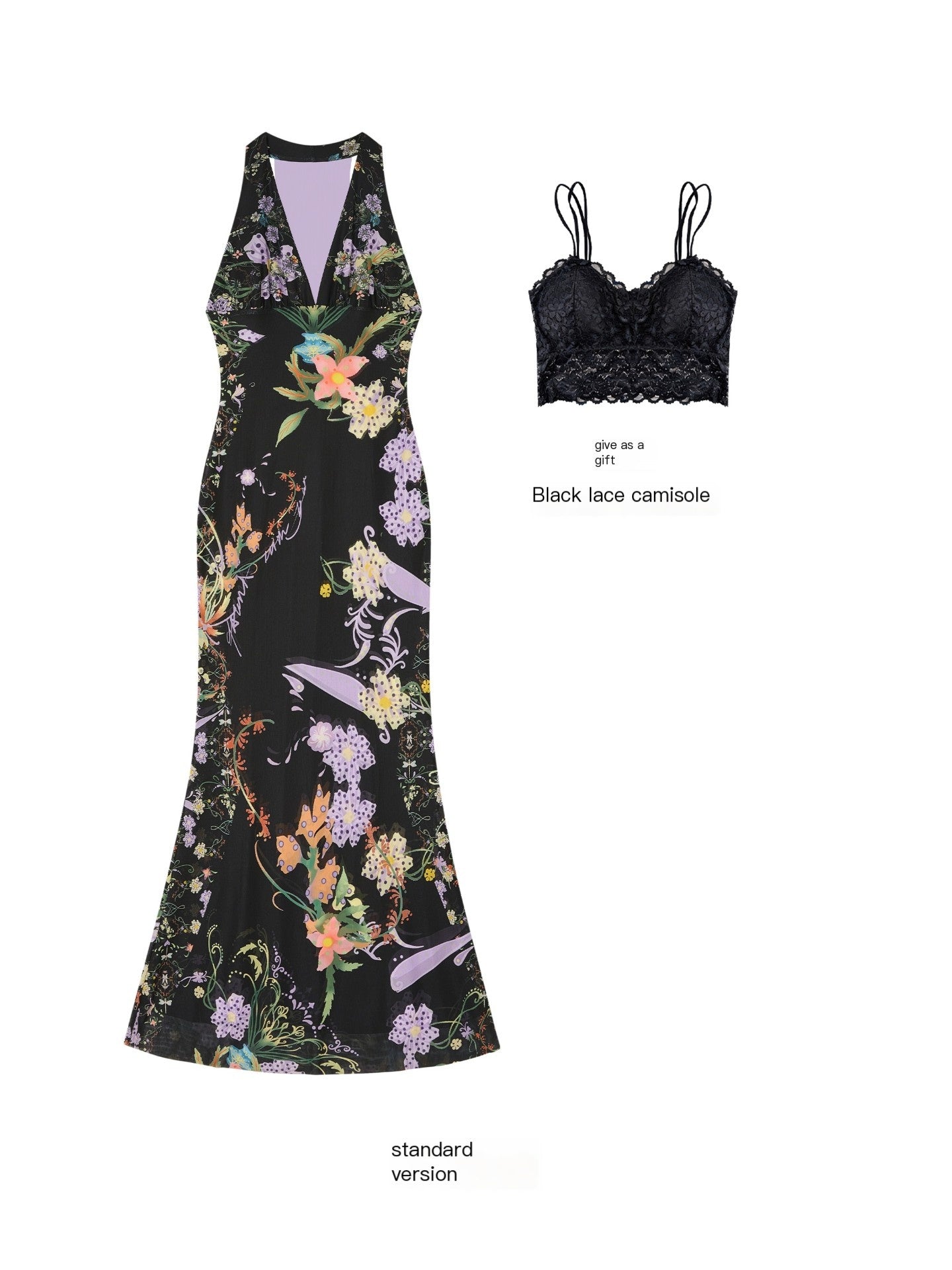 OfAkiva_French_Colorblock_High_Waist_V-neck_Sleeveless_Fishtail_Women_Maxi_Dresses_MISSTT