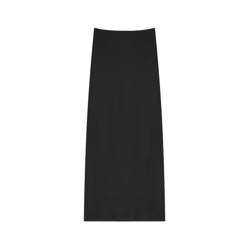 ZERO_Cotton_Short_Sleeve_Slim_Fit_Sexy_Burgundy_Black_Top_&_Skirt_Sets_MISSTT