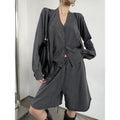 ZERO_Mid_Stretch_3_Piece_Casual_Cropped_Long_Sleeve_Top_Long_Pants_Top_&_Pants_Sets_MISSTT