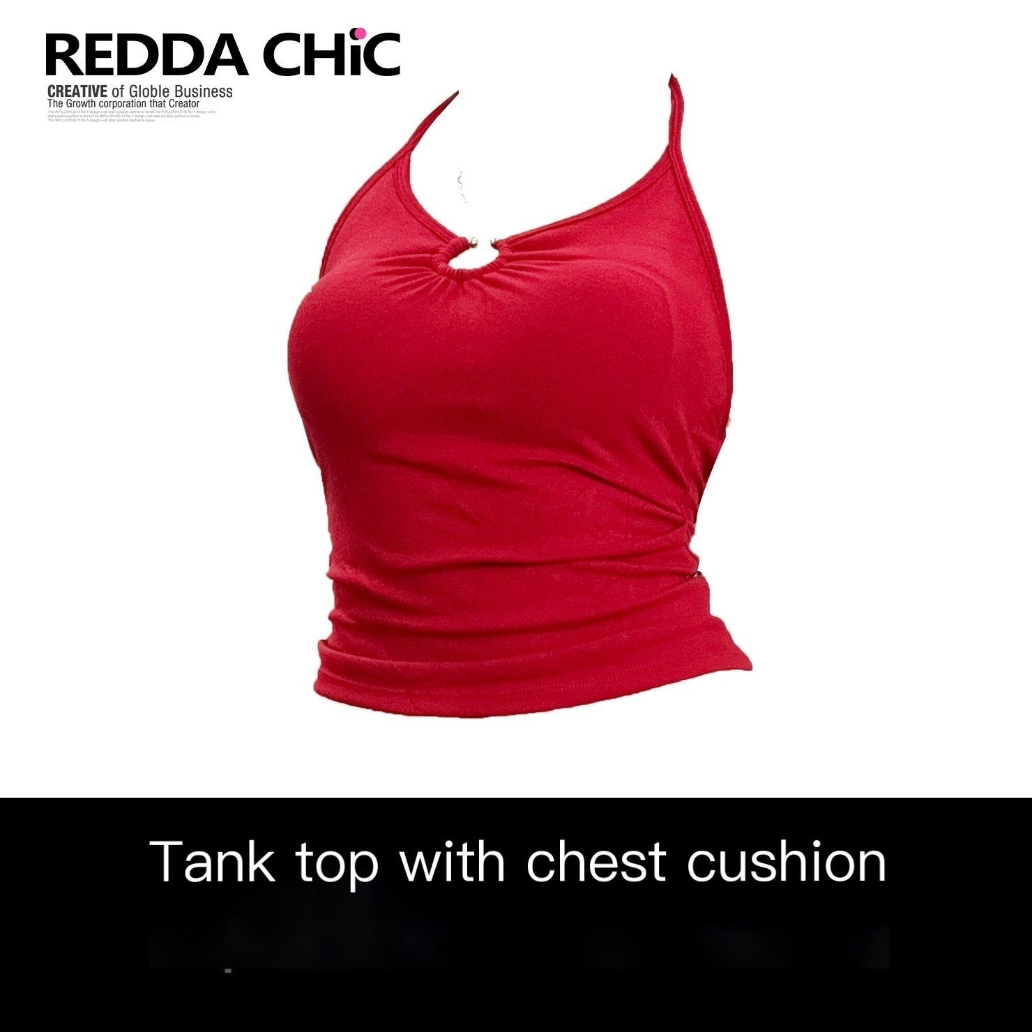 REDDACHIC_Red_Halter_V-neck_Backless_Butterfly_Print_Padded_Slim_Crop_Women'S_Camisoles_MISSTT