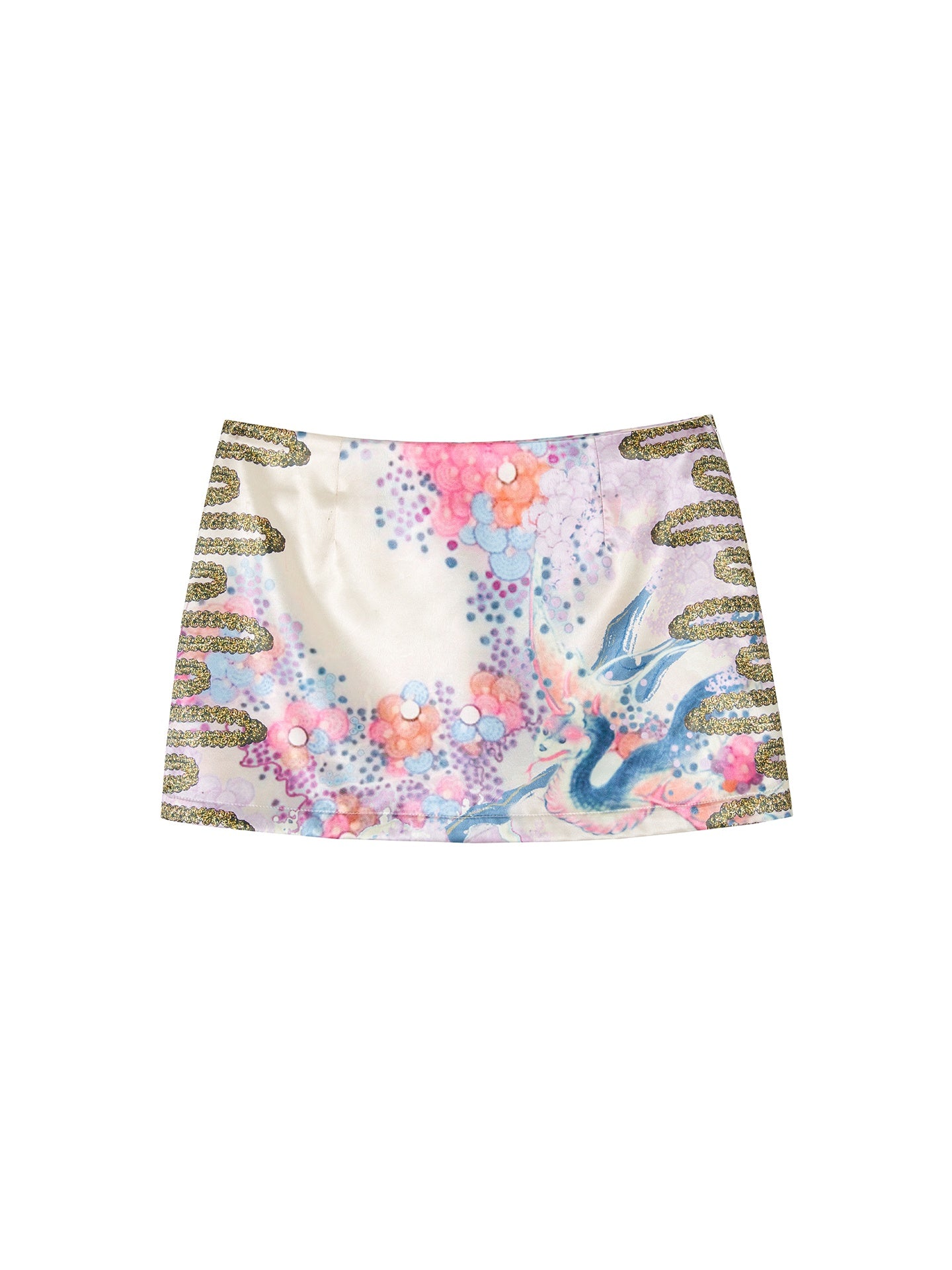 OfAkiva_Antistatic_Silk_Embroidered_A_Line_Low_Waist_Women_Purple_Mini_Skirts_MISSTT