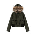 Cest_Nous_Cotton_Padded_Hooded_Straight_Fit_Women_Workwear_Zip_Front_Olive_Croppedjackets_MISSTT