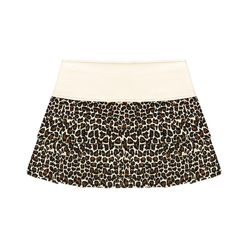 Nico_Molly_Animal_Patchwork_Long_Sleeve_Round_Neck_Women_Polyester_Top_&_Skirt_Sets_MISSTT