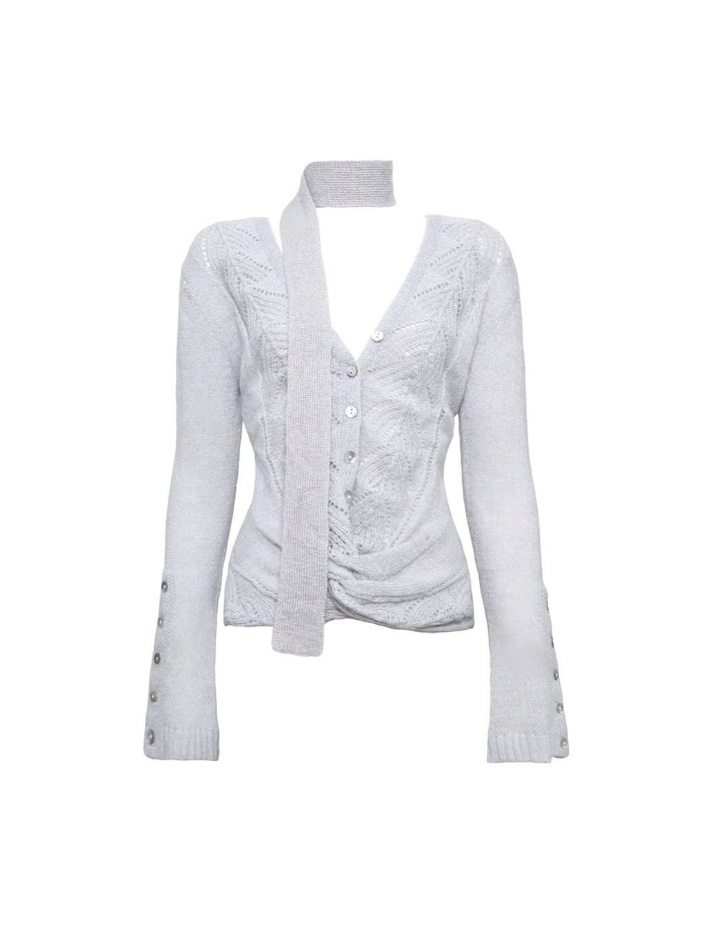 Flowers_birds_Market_Backless_V-neck_Cotton_Knit_Slim_Fit_Cropped_Casual_Ladies_Striped_Cardigans_MISSTT