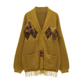 MAMC_Recycled_Rayon_Fringe_Relaxed_Fit_Mid_Length_Argyle_Workwear_Cardigans_MISSTT
