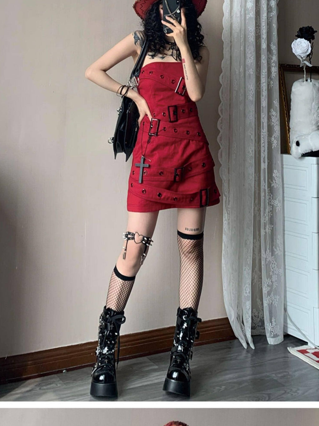 WSW Cotton Sexy Bodycon Tube Sleeveless Party Women Red Black Strapless Mini Dresses