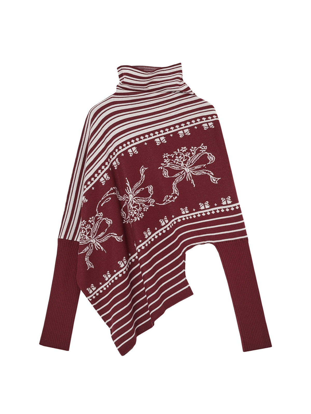 OfAkiva_Thermal_Slim_Fit_Colorblock_Batwing_Cowl_Neck_Women_Striped_Knit_Sweaters_MISSTT