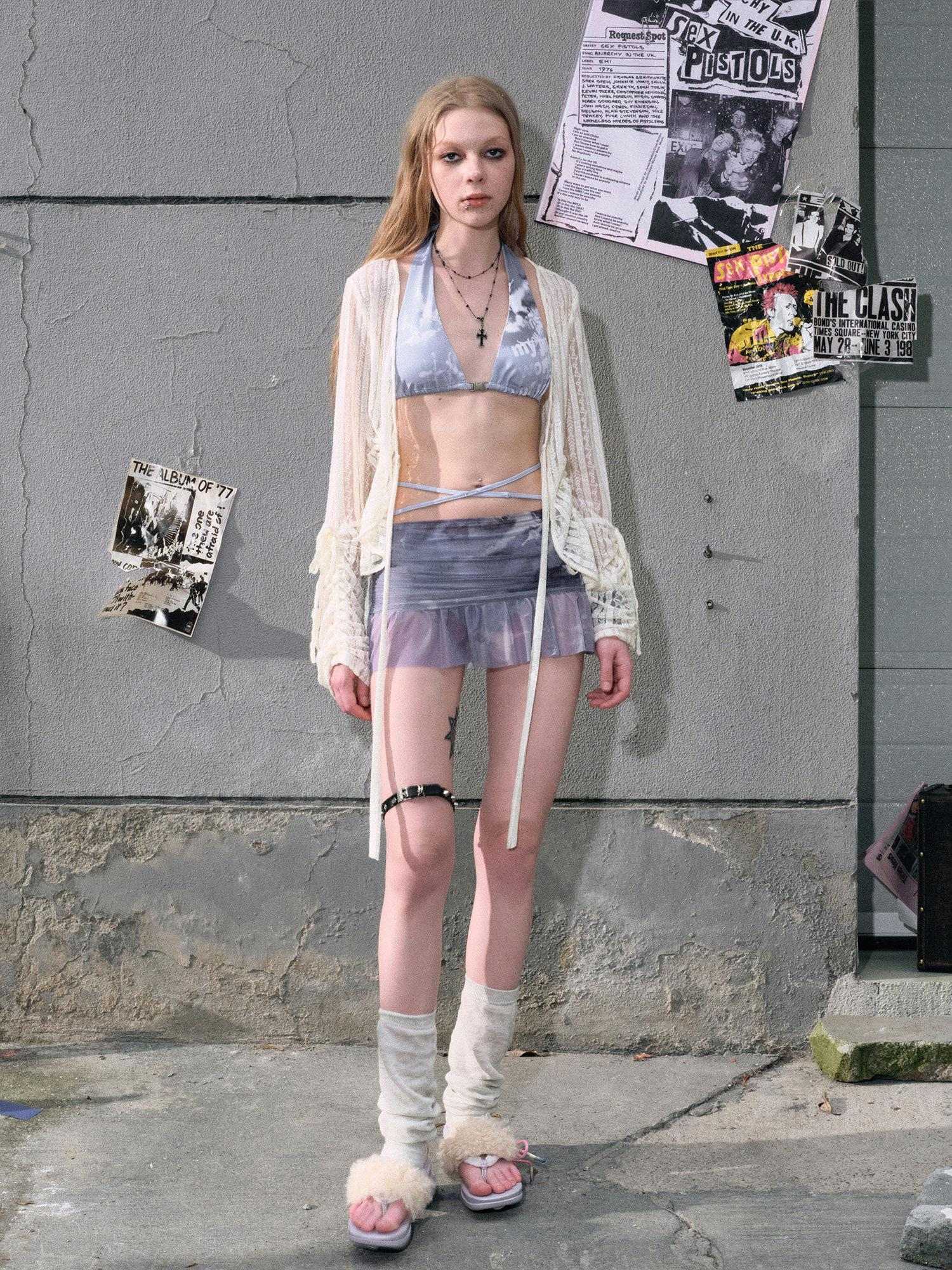 Cest Nous Versatile Two Or Three Piece Casual Crop Top Shorts Young Adult Top&Shortssets