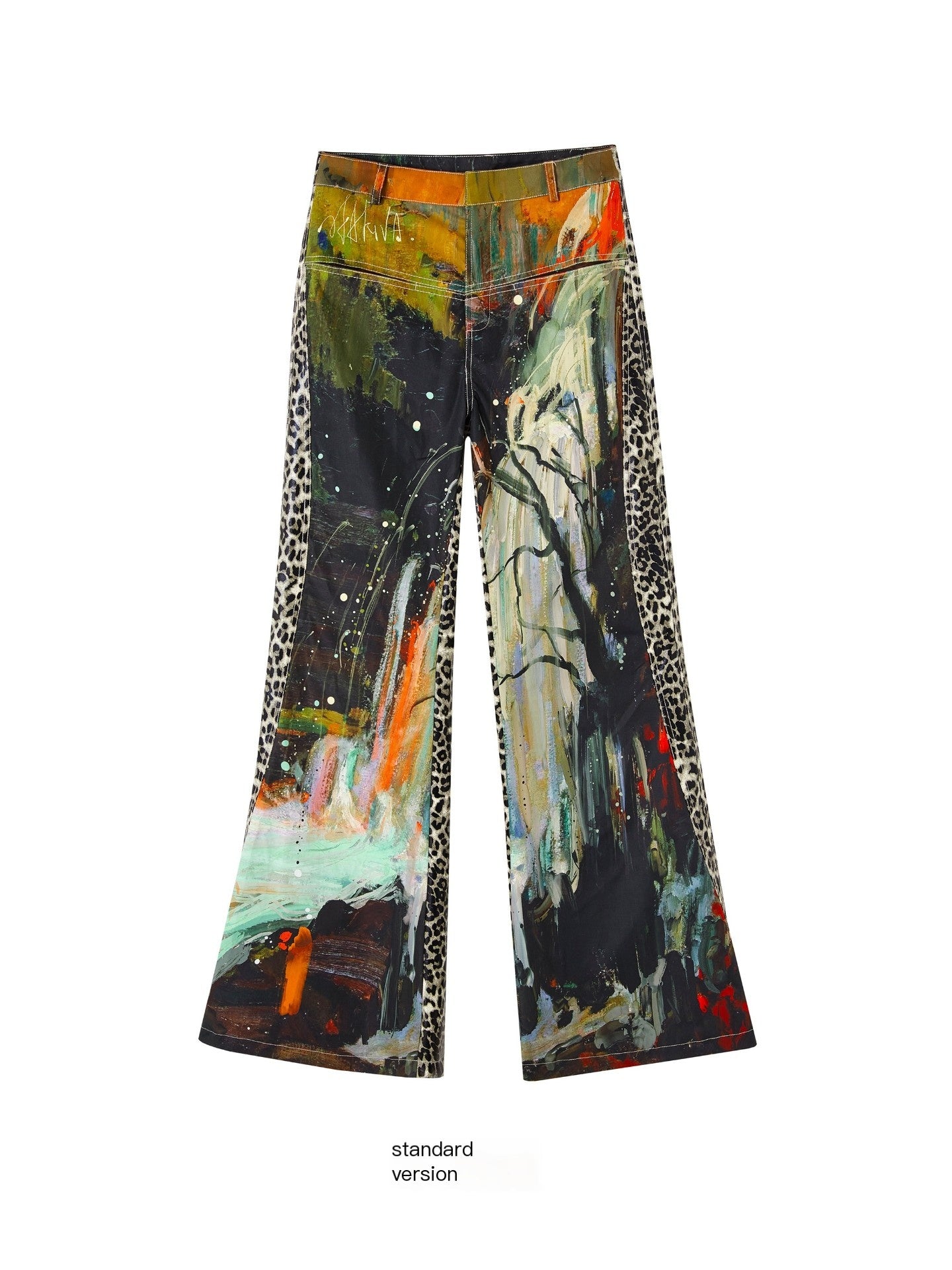 OfAkiva_High_Waist_Leopard_Patchwork_Commuter_Womens_Straight_Cut_Flared_Pants_MISSTT