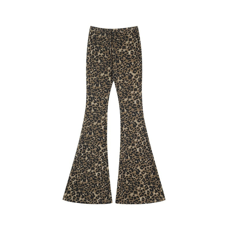ZERO_Soft_Lyocell_Knit_Vintage_Leopard_Print_Elastic_Natural_Waist_Women_Flared_Pants_MISSTT