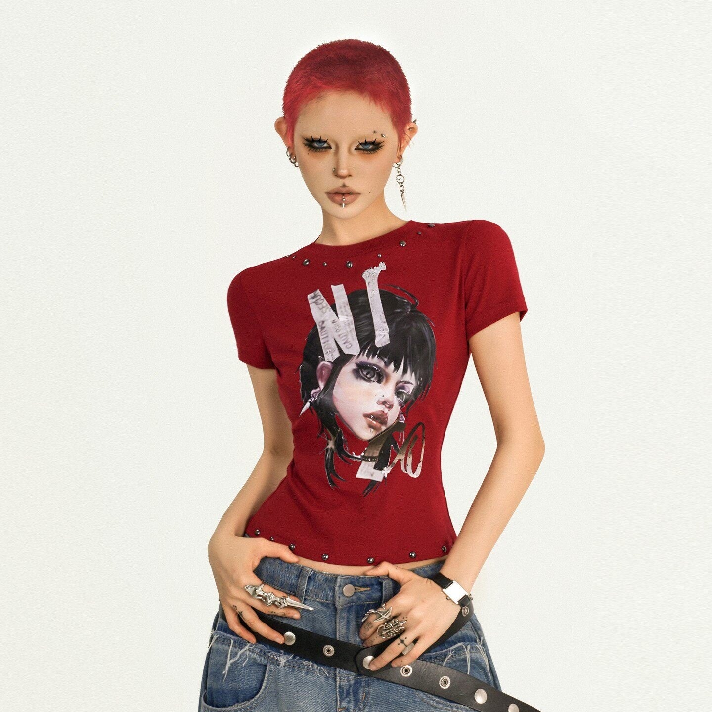 Nico_Molly_Moisture_Wicking_Slim_Casual_Creative_Print_Round_Neck_Women_Basic_Crop_Tops_MISSTT