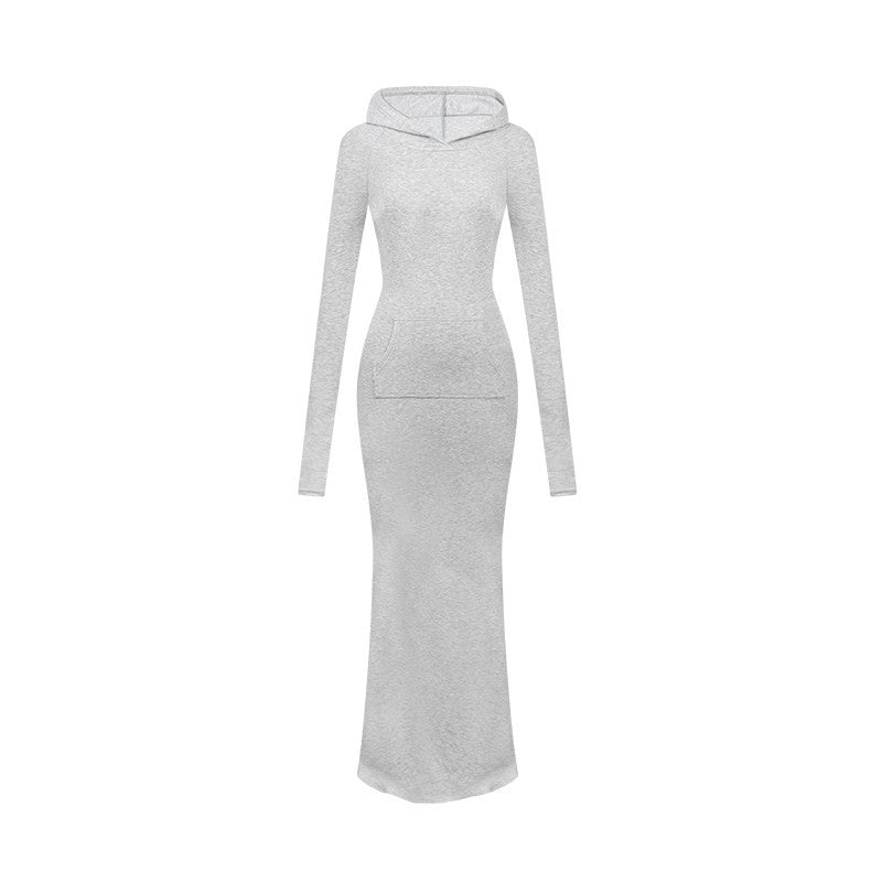 ZERO_Soft_High_Stretch_Sexy_Hooded_Slim_H_Knit_Lyocell_Maxi_Dresses_MISSTT