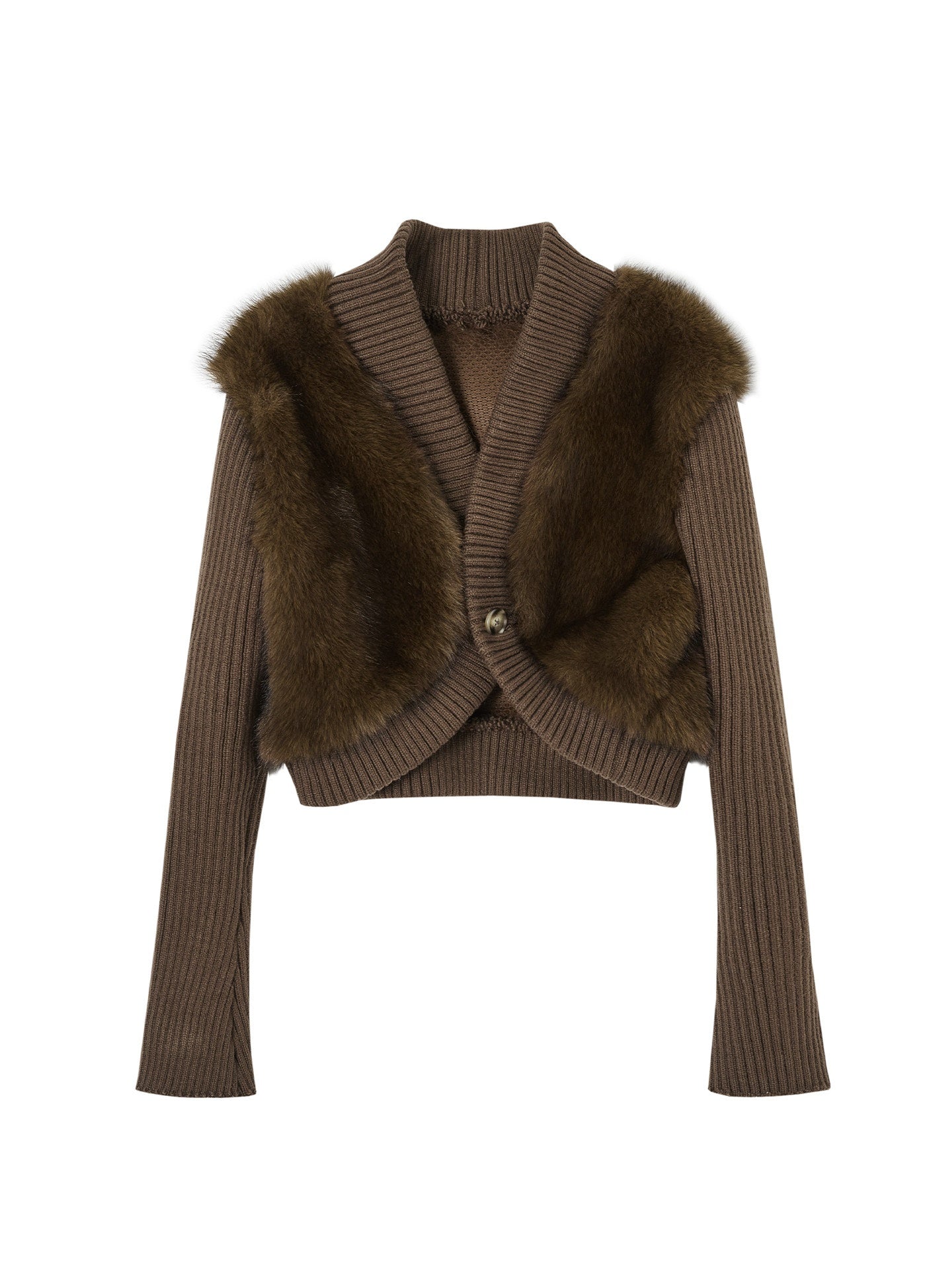 OfAkiva_Contrast_Patchwork_V-neck_Cropped_Slim_Fit_Long_Sleeve_Women_Knit_Cardigans_MISSTT