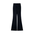 ZERO_Comfort_Stretch_Knit_Natural_Waist_Micro_Flare_Women_Black_Nylon_Flared_Pants_MISSTT