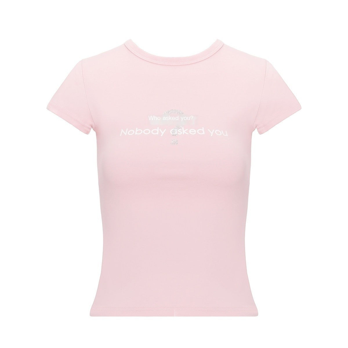 JYOSEI_Rhinestone_Print_Slim_Fit_Casual_Women_Cotton_Spandex_Basic_Crop_Tops_MISSTT